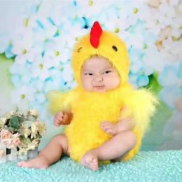 Photography Photography Props Animals Chick Costume Chicken Outfits Hat And Bodysuit Studio Photo Party Costume Photography Prop Gift