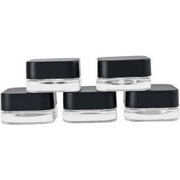 Bottles 10pcs 5g 9g 0.17oz Cosmetic Containers Sample Jars Tiny Makeup Sample Container Mini Straight Sided Body Butter Creams Stash Jar