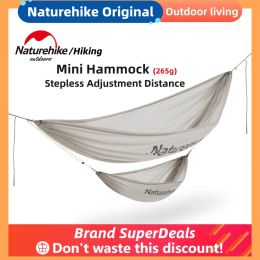 Furnishings Naturehike Ultralight Hammock Outdoor Camping Gear Swing Breathable Resistant 30D Nylon Hammock Equipment Storage Hanging Bag