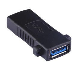 USB 30 A Female to A Female Adapter USB30 AF to AF Coupler Connector Extender Converter for laptop PC 10pcs1191086