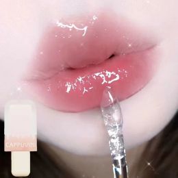 Lip Balm Oil Moisturising Nourishing Water Glass Lip Glaze Hydrating Lip Plumper Gloss Girls Lipstick Clear Priming Care Cream