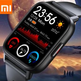 Xiaomi New 1.69 Inch Smart Watch Men Body Temperature Full Touch Smartwatch Women Accurate Oxygen Monitor Clock 2023 PK P8