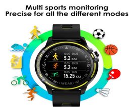 2019 new L8 IP68 water resistant smart watch ECG heart pressure multi exercise mode smart Bracelet6843071