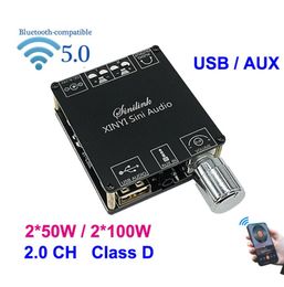 Bluetoothcompatible 250W 2100W AUX TPA3116 Digital Power Amplifier Board 20 CH Stereo Home Music Wireless Module Audio AMP8605124