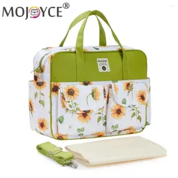 Drawstring Lightweight Shoulder Bag Versatile Stroller Nappy Bags Waterproof Large Capacity Fashion Outdoor Travel