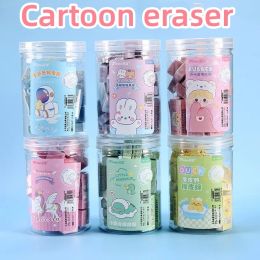 Eraser 30pcs Cartoon Pencil Erasers Soft Flexible Rubber Erasers Cute Eraser Student School Supplies Writing Office Stationery