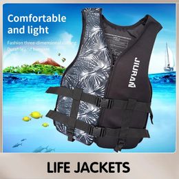 Life Jacket for Adult Children And Buoyancy Youth Vest Swimming Float Suit Ski Jet 240403