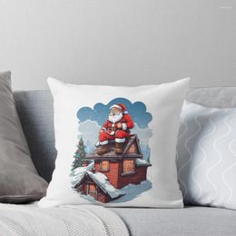 Pillow Santa Claus - Xmas / Christmas Themed Collection Throw Cusions Cover Pillows