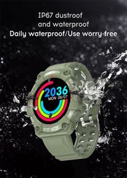 FD68 Smart Sport Watch smart bracelet Sleeping monitor heart rate blood pressure Oxygen Sport Tracker IP68 waterproof for iOS Andr1901156
