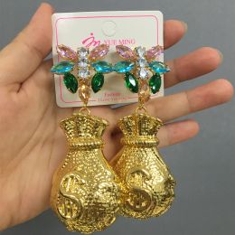 Earrings Flower New Drop Earrings Women Fashion Brass Twist Women Gold Round Earring for Girls Chunky Small Gold Hoop Earrings