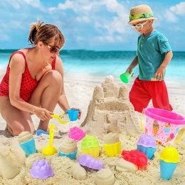 Ice Cream Beach Toys Set for Kids Buckets Sand with Bucket Toddlers Girls Boys Playset Children Baby Shower