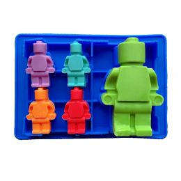 2024 Variety Building Blocks Ice Tray Cube Siliocne Mould for Chocolate Cake Jello Making Silicone Mould Kitchenware Baking Accessories - for