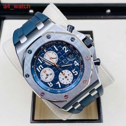 Custom AP Wrist Watch Royal Oak Offshore Series Mens Automatic Machinery Swiss Male Waterproof Night Light Date Display Business Leisure 26470