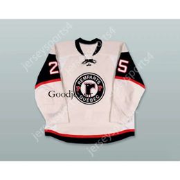 Gdsir Custom MIKHAIL GRIGORENKO 25 QUEBEC REMPARTS HOME HOCKEY JERSEY NEW Top Ed S-M-L-XL-XXL-3XL-4XL-5XL-6XL