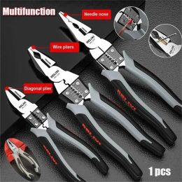 1PC 6/7/9 Inch Multifunctional Universal Diagonal Pliers Needle Nose Pliers Hardware Tools Universal Wire Cutters Electrician