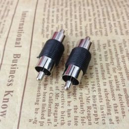 2024 RCA Lotus Head Direct Male Monitoring Audio Adapter RCA Male to Male Adapter AV Direct Male Butt Joint 1. for RCA Lotus Head Adapter