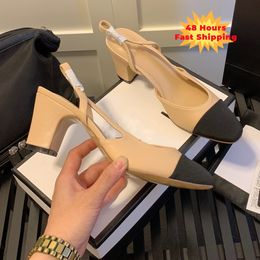 Lüks Slingback Sandalet Tasarımcı Klasikler Topuklar Kadın Bowknot Elbise Ayakkabı Günlük Moda Bale Dans Ayakkabı Ofis Soafers bayanlar tekne üzerine kayar