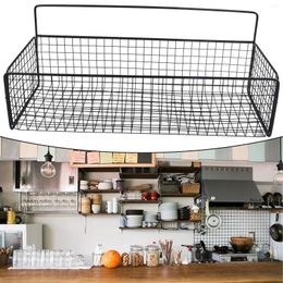 Kitchen Storage Set Of Basket Shelf Kitche Racks Free Punching Wall Hanging Drain Rack Barbed Wire Non-marking Nails