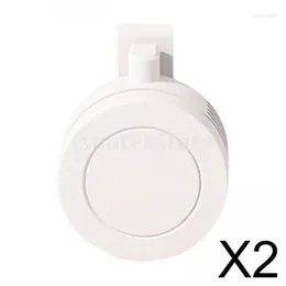 Storage Bottles 2x Portable Fan Working Outdoor USB Personal 60 White