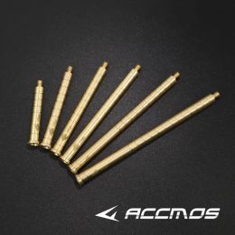 12pcs ID 3.2/4.2/6.2/8.0 MM Aluminum Copper Arrow Insert Outsert Weight PIN Nocks Size S/L Archery DIYAccessory