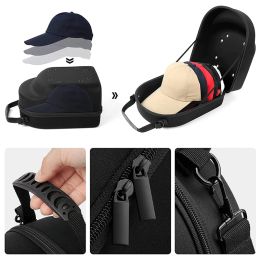 1pc Baseball Hat Travel Bag Baseball Cap Travel Case Storage Carrier Box Display Bag Eva Baseball Cap Carrying Bag