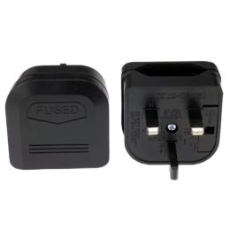 European Euro EU 2 Pin to UK 3Pin Power Socket Travel Plug Adapter Converter Wall Charger Adapter Connector New