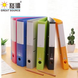 Supplies A4 Lever Arch File StrongLine ABS on Board 30mm (1.18") Spine Pull Stationery Document Storage Assorted Bright Colours(2PCS)