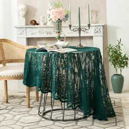 Table Cloth Retro Lace Wedding Decorative Tablecloth Round Linen Dining Cover Tafelkleed Home Decor Manteles