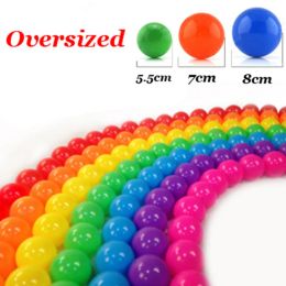 50Pcs Colorful Ocean Ball Eco-Friendly Soft Plastic Wave Ball for Kids Water Ball Pool Tent Fence Crawling Games Baby Toy 7/8cm