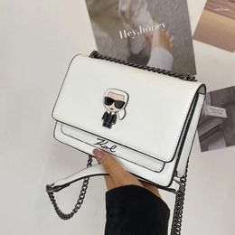 Shoulder Bags 2024 Fashion High Quality Simple Chain Bag Ladies All-match Diagonal Underarm Small Square Purses And Handbags