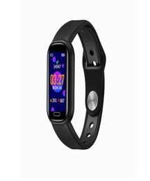2021 Arrival Smart Bracelet Multifunctional Bracelet IP67 Waterproof Bluetooth Call Heart Rate Blood Pressure Monitoring For Heal3211580