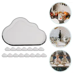 Disposable Dinnerware 16 Pcs Dinner Plate Party Festival Convenient Cake Serving Utensils Platters Paper Plates