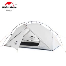 Shelters Naturehike Tent Vik Ultralight Single Tent Waterproof Camping Tent Outdoor Hiking Tent 1 People 2 People Travel Cycling Tent