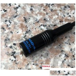 Outdoor Gadgets Tool Accessories Walkie Talkie Nagoya Na-701 Sma-Female Dual Band 144/430Mhz Soft Antenna For Connector Port Drop Deli Dh4Tt