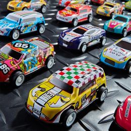 50/30/20Pcs Mini Alloy Car Model Set with Storage Box Diecast Cars for Boys Sliding Inertia Vehicle Children Toys for Kids Gifts
