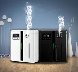 Humidifiers Scent Machines With Fan Inside HVAC 500m3 Aroma Unit Diffuser 300ml Air Purifier For Large Area El Lobby Home Fragranc7077620