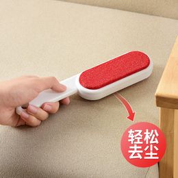 Self-cleaning Lint Sticking Roller 2 Sides Dedusting Brush Pet Hair Remover Brush Removing Dog Cat Hair from Sofa Carpet Clothes