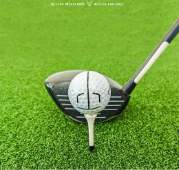 Golf Ball Mark Magnetic Swing Train Putting Practise Golf Hat Clip Mark Set Trident Scriber Golf Accessory Set Training Aids