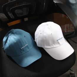 Ball Caps Trendy Korean Summer Male Letter Women Sport Baseball Cap Embroidery Sun Hat