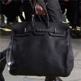 Handmade Bk Bag Handbags Hac Large Desiger Bag Family 50cm 50 Black 2024 Capacity Business Fitness
