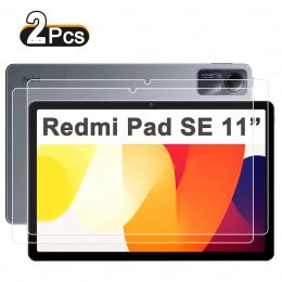 2 Pieces HD Scratch Proof Tempered Glass Screen Protector For Xiaomi Redmi Pad SE 11-inch 2023 Tablet Protective Film