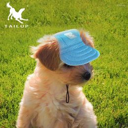 Dog Apparel Mesh Pet Baseball Cap Sunscreen Sunshade Hat Cat Duck Tongue