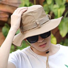 Berets Women Garden Wide Brim Sun Hat Hiking Cap Neck Flap Cover Bucket