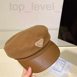 قبعات Newsboy مصممة مصممة للسيدات ذروة CASQUETTE CASQUETLE TRIANGELE WONENT HAT HAT عالية الجودة كاسكويتات WOMANS دلو CAPS HNK3