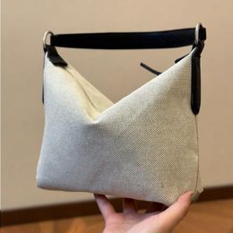 Fashion Designer -Fashion Women's Hobo Tote Canvas With Bag Dumpling And Large Bag Leather Capacity Handbag Underarm Handles Nnbpm