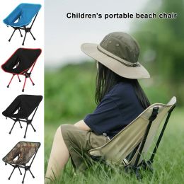 Furnishings Children's Mini Folding Moon Chair Camping Portable Beach Safety Outdoor Chair Fishing Lightweight Travel Picnic Seat Tools