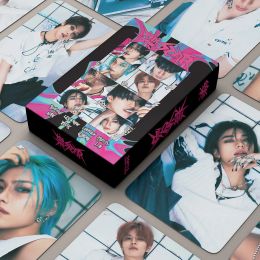 55Pcs/Set Kpop Stray Kids New Album 5-STAR Lomo Cards Straykids Photo Card Postcard HYUNJIN FELIX for Fans Gift