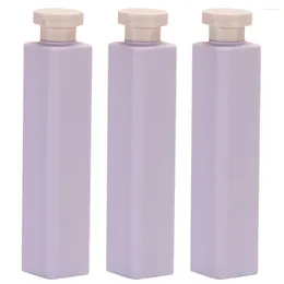 Storage Bottles 3 Pcs Bathroom Hand Soap Dispenser Kitchen For Water Machine Filling Liquid Shampoo Conditioner Nylon Travel