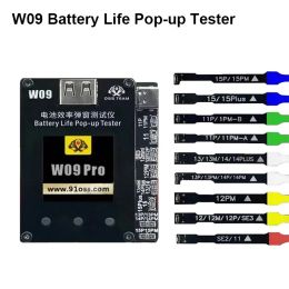 OSS W09 Pro V3 Battery Efficiency Pop up Tester Mobile Phone 11 - 15 ProMax No Need External Cable Battery Data Modify Tool