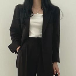 Tops Casual Tops Casual Tops Casual Tops Pants Suit Lady Korean Office Comuting Blazer Conjunto 2023 Spring Autumn Novo